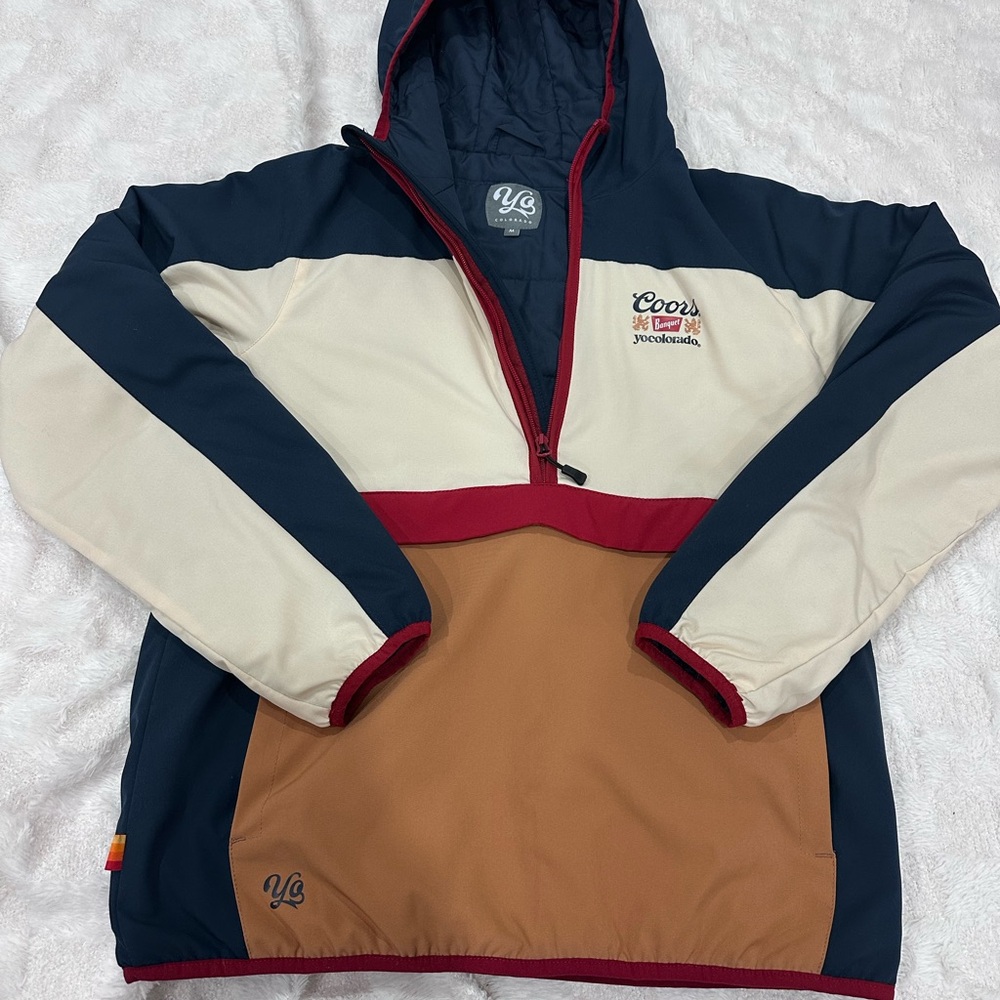 Men's Colorblock Windbreaker Jacket